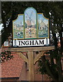 Ingham Village Sign, Ingham