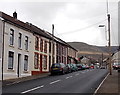 Row of houses in Park Road, Cwmparc