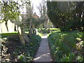 St Andrew, Letcombe Regis: churchyard (b)