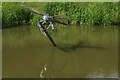SP2466 : Steel dragonfly, Hatton Locks by Stephen McKay