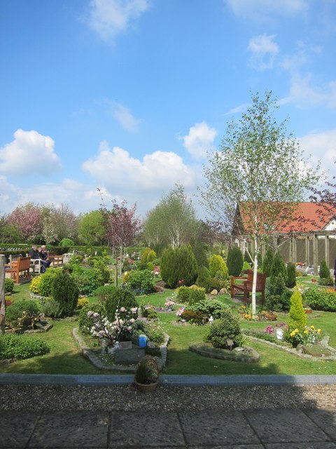 Memorial garden at Westerleigh crematorium