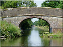 SJ8416 : Little Onn Bridge near Church Eaton, Staffordshire by Roger  D Kidd