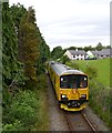 Network Rail test train, approaching Muir of Ord