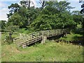 Footbridge across the Red Burn