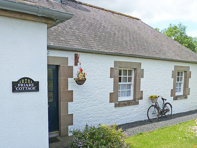 Friars Cottage - the bicycle as planter