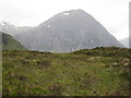 NN2553 : Buachaille Etive Mor looms large on the horizon by Peter S