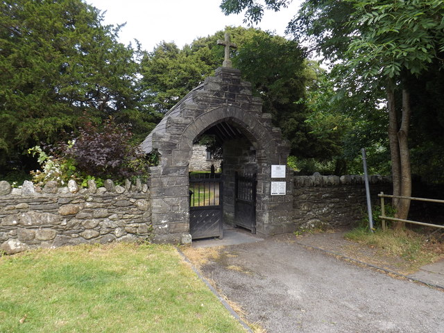 Modern lych gate to St Michael's church © Richard Hoare :: Geograph ...