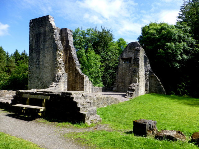 Ruined castle, Old Castle Archdale