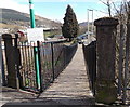 Access path to Treorchy railway station