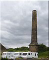 Chimney of former Midland Bleach Works, Cudworth