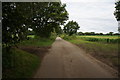 Bridleway towards Elvington Lane