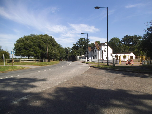 Clay Hill at the junction of Strayfield Road