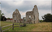 SU9007 : St Mary & St Blaize, Boxgrove Priory - Ruin by John Salmon