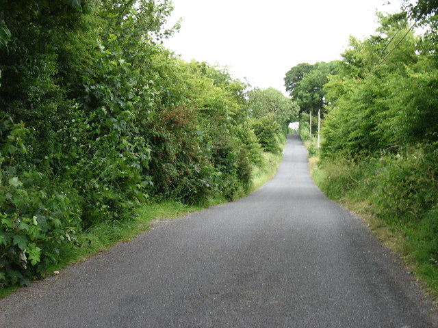 The L5933 north of Ballyhaunis