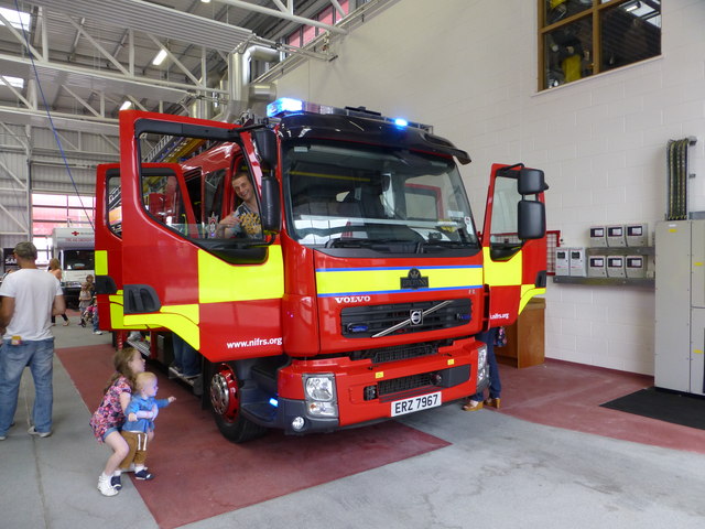 Fire tender, Omagh Fire Station