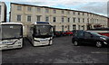 Majestic coaches outside the Majestic Templestowe, Torquay