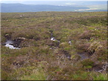 NN4549 : The nature of the terrain north of the Glen Lyon hills by ian shiell