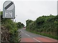 Leaving Maghera on the B180 (Carnacaville Road)