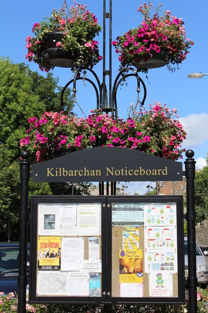 Kilbarchan Noticeboard