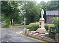 SK3081 : War Memorial and Village Green in Dore by Jonathan Clitheroe