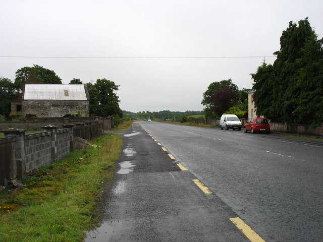 The N17 heading for Knock