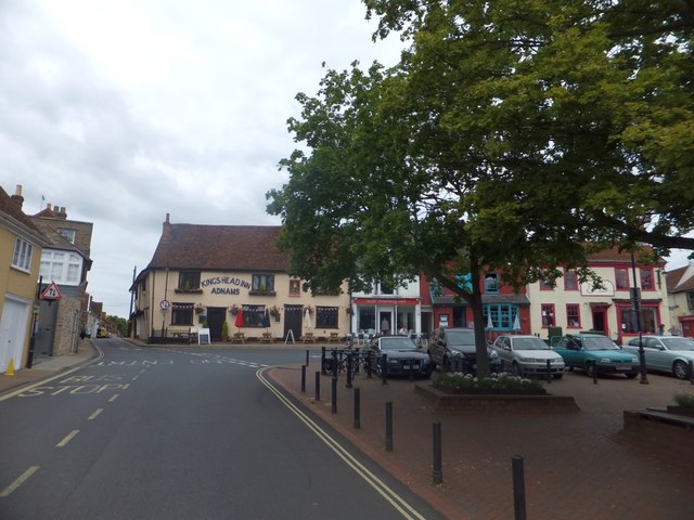 Kings Head inn, Town Square, Woodbridge