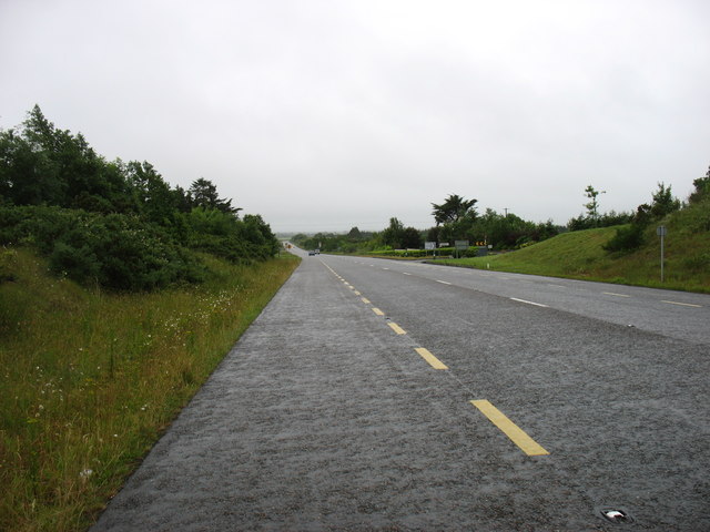 The N17 heading for Claremorris