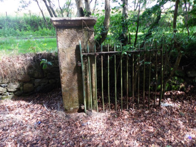 Gateway to Midmar Castle (disused)