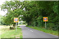 Long Lane joining the A17 (Sleaford Road)