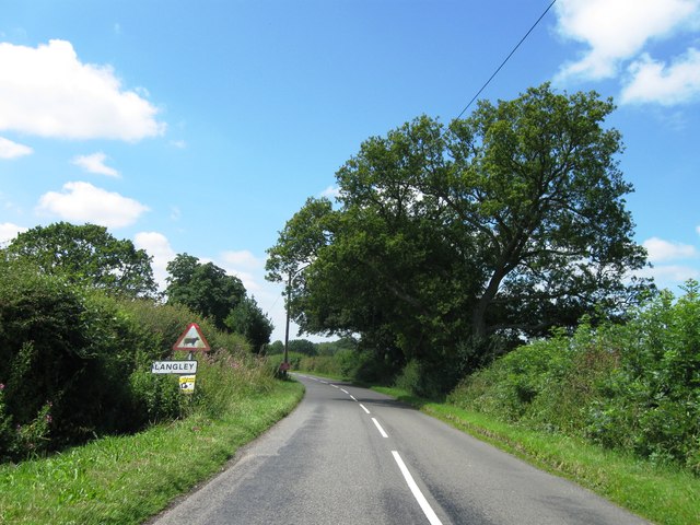 Entrance to Langley