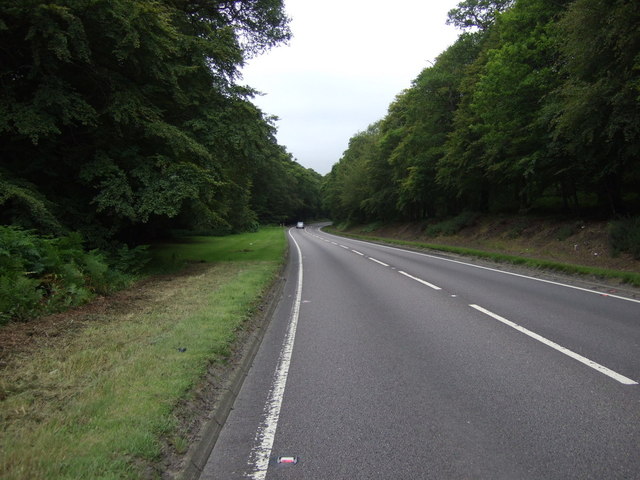 A96 towards Forres