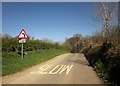 Road near Hartshole Farm