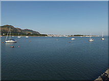 SH7878 : Conwy Marina from the Quay Hotel by Richard Hoare