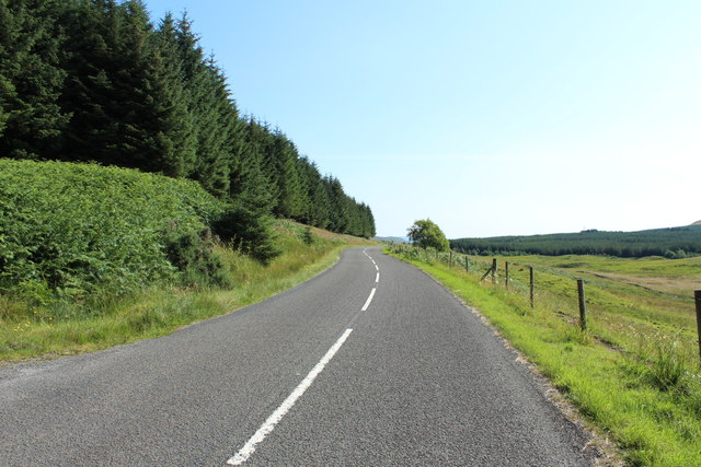 Road to Moniaive near Stroan Hill