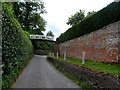 Foot bridge over road, Bentley