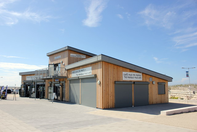 Harbourmaster's Office and Café at Rhyl