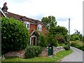 Cottage at the corner of Church Lane, Bentley