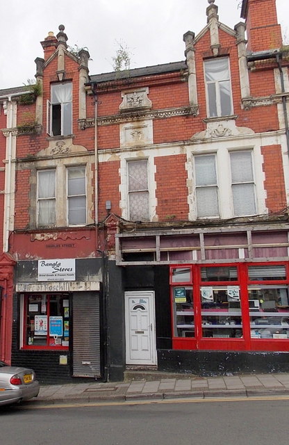 Bangla Stores, Charles Street, Newport © Jaggery Cc-by-sa 2.0 