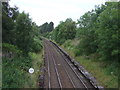 Railway running north, Newlands of Culloden