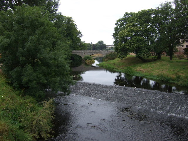 Weir on the River Loss, Elgin