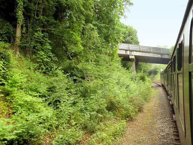 Mid-Hants Railway, The Bridge at Borovere Lane