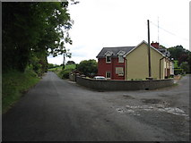 W9599 : Road junction in Cloonbeg by David Purchase