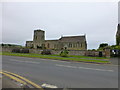 NU1734 : St Aidan's church at Bamburgh by Raymond Knapman
