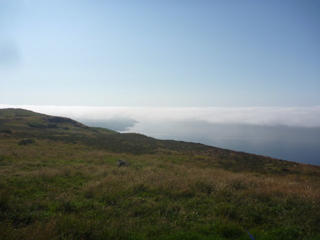 Coastal Berwickshire : Cloud Inversion, Berwickshire Coast