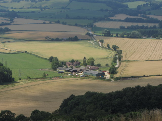 Ockeridge Farm from British Camp
