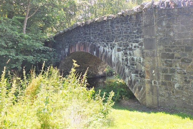 Old bridge over the Eddleston Water