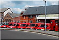 Royal Mail vans in Dorchester