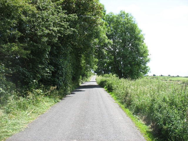 Minor road leading to Commons