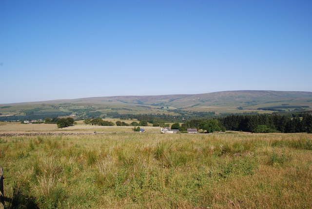 Hills behind Newcastleton