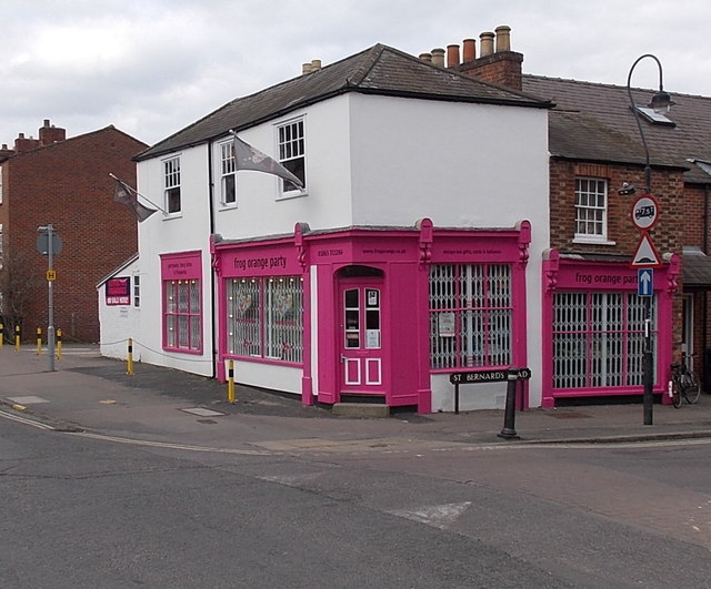 Pink corner in Oxford